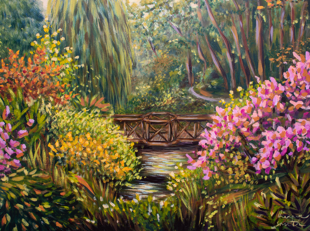 Original Painting // "Biltmore Gardens"