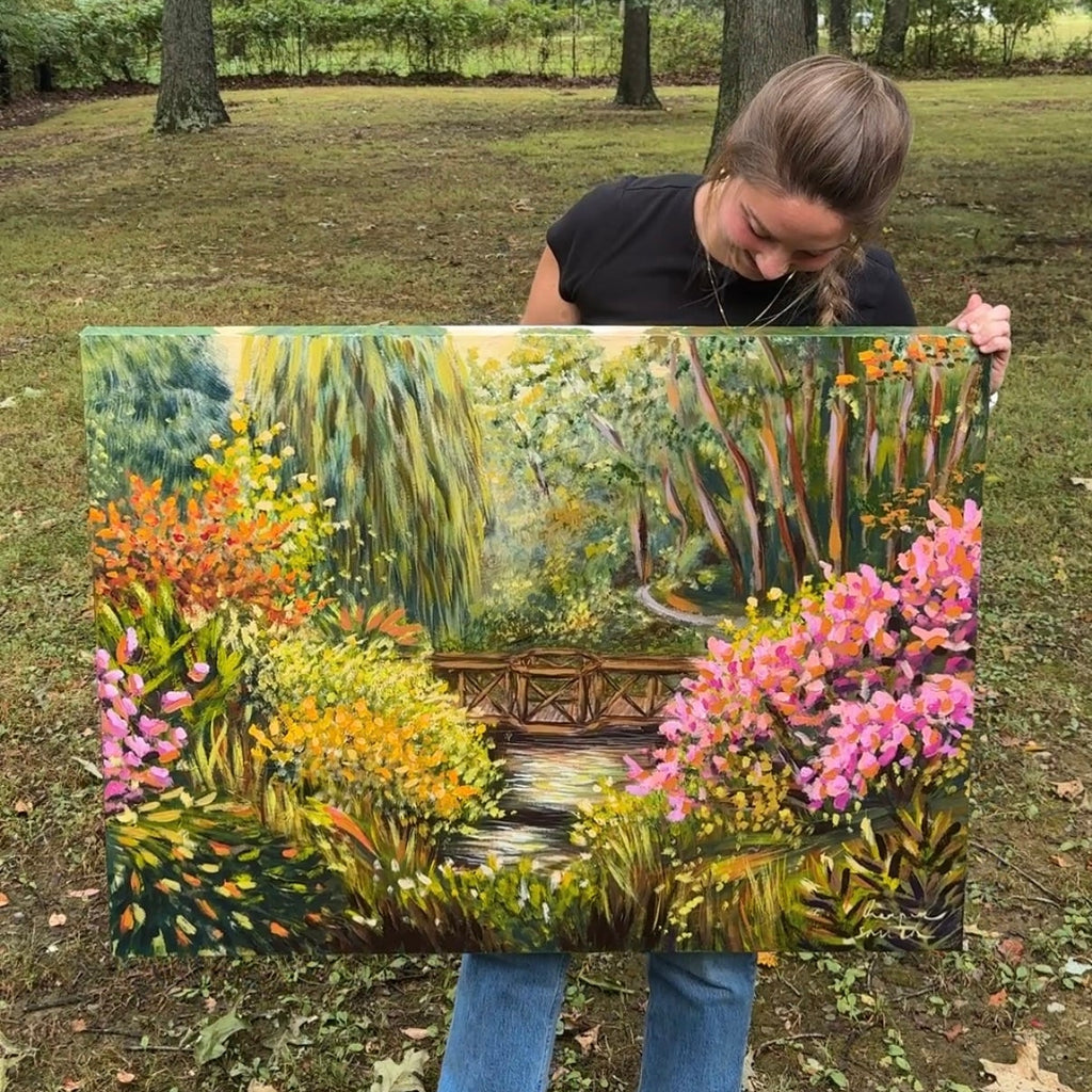 Original Painting // "Biltmore Gardens"
