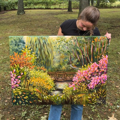 Original Painting // "Biltmore Gardens"